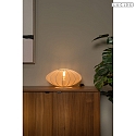 Lucide table lamp CORINA E27 IP20, beige 