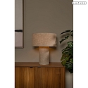 Lucide Tischleuchte LEEROY � 42 cm 1x E27 IP20 taupe
