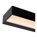 Lucide LED Bad-Wandleuchte ALEXA, IP44, Up/Down, 90cm, 13W 3000K 1460lm, schwarz / opal