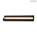 bath luminaire WANDA IP44, opal, black 