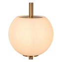 wall luminaire ELDA rigid, with diffuser G9 IP44, gold matt, brushed brass