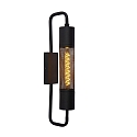 Wandleuchte CALIXT, 1xE27, schwarz