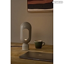 Lucide table lamp BARRIS E27 IP20, taupe 