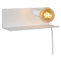 Lucide Wandleuchte SEBO, 1xE27, wei�