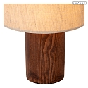 Lucide table lamp TACHINA E14 IP20, beige, brown 