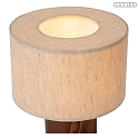 Lucide table lamp TACHINA E14 IP20, beige, brown 
