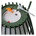 Lucide LED Outdoor Akku Tischleuchte FJARA, � 17,5 cm, 1x0,3W 3200K, IP44, dimmbar, gr�n