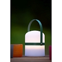 Lucide LED Outdoor Akku Tischleuchte LITTLE JOE, � 10 cm, 1x0,3W 3200K, IP44, dimmbar, gr�n