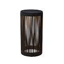 LED Akku-Leuchte PINGI, 61,5cm, 3W, 3000K, 125lm, IP44, dimmbar, schwarz
