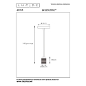 Lucide Pendelleuchte JOVA, � 12 cm, 1xE27, schwarz