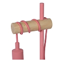 Lucide Tischleuchte POLA Kinderzimmer, � 15 cm, 1xE27, rosa