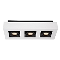 LED Deckenstrahler XIRAX, GU10, 3x5W 2200K/3000K, dimmbar, wei�