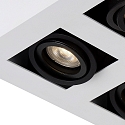 Lucide LED Deckenstrahler XIRAX, GU10, 4x5W 2200K/3000K, dimmbar, wei�