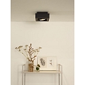 LED Deckenstrahler ZEFIX, GU10, 1x12W 2200K/3000K, dimmbar, schwarz