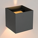 Lucide LED Wandleuchte XIO, G9, 1x4W, 2700K, dimmbar, grau