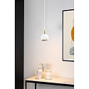 Lucide Pendelleuchte FAVORI, IP20, 1-flammig, Kugelkopf � 9cm, GU10 (exkl.), wei� / gold