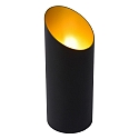 Tischleuchte QUIRIJN, � 9,6 cm, 1xE27, schwarz