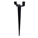Erdspie�-Gartenstrahler TAYLOR, IP65, GU10 max. 50W, 40cm offenes Kabel, schwarz