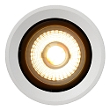 Lucide LED Deckenstrahler FEDLER, � 12 cm, GU10, 1x12W 2200K/3000K, dimmbar, wei�
