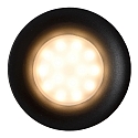 Lucide recessed spotlight ZIVA round GU10 IP44, black matt