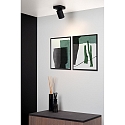 Lucide LED Deckenstrahler NIGEL, GU10, 1x5W 2200K/3000K, dimmbar, schwarz
