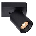 Lucide LED Deckenstrahler NIGEL, GU10, 2x5W 2200K/3000K, dimmbar, schwarz