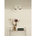 Lucide LED Deckenstrahler NIGEL, GU10, 2x5W 2200K/3000K, dimmbar, wei�