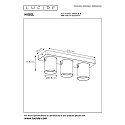 Lucide LED Deckenstrahler NIGEL, GU10, 3x5W 2200K/3000K, dimmbar, schwarz, Stahl
