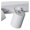 Lucide LED Deckenstrahler NIGEL, GU10, 3x5W 2200K/3000K, dimmbar, wei�