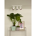 Lucide LED Deckenstrahler NIGEL, GU10, 3x5W 2200K/3000K, dimmbar, wei�