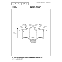 Lucide LED Deckenstrahler NIGEL, GU10, 4x5W 2200K/3000K, dimmbar, schwarz, Stahl