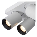 Lucide LED Deckenstrahler NIGEL, GU10, 4x5W 2200K/3000K, dimmbar, wei�