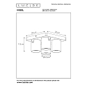 Lucide LED Deckenstrahler NIGEL, GU10, 4x5W 2200K/3000K, dimmbar, wei�