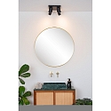 Lucide LED Deckenstrahler TAYLOR Badezimmerleuchte, GU10, 4x5W 2200K/3000K, dimmbar, IP44, schwarz