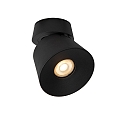 spot TRIGONO PAR16 1 flame, adjustable, conical GU10 IP20, black dimmable
