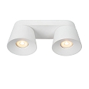 spot TRIGONO ES111 2 flames, adjustable, conical GU10 IP20, white dimmable