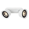 spot TRIGONO ES111 2 flames, adjustable, conical ES111 IP20, white dimmable