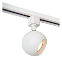 Lucide 1-phase spot TRACK FAVORI swivelling, rotatable GU10 IP20, white dimmable