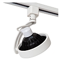 Lucide 1-Phasen Schienenstrahler TRACK DORIAN, 230V, 1 x GU10, IP20, dimmbar, wei�