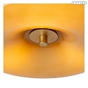 Lucide ceiling luminaire SENTINO G9 IP20, brass, taupe dimmable