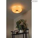 Lucide ceiling luminaire SENTINO G9 IP20, brass, taupe dimmable