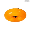 ceiling luminaire SENTINO G9 IP20, orange, black dimmable
