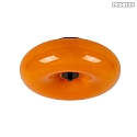 Lucide ceiling luminaire SENTINO G9 IP20, orange, black dimmable