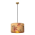 Pendelleuchte TANSELLE, � 45 cm, 1xE27, rund, Multifarbe