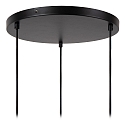Lucide Pendelleuchte JESSICA, � 35,5 cm, 3 x E27, IP20, dimmbar, schwarz