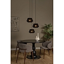 Lucide Pendelleuchte JESSICA, � 35,5 cm, 3 x E27, IP20, dimmbar, schwarz