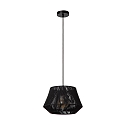 Lucide pendant luminaire JESSICA E27 IP20, black dimmable