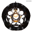 Lucide pendant luminaire HANNELORE E27 IP20, black dimmable