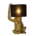 Tischleuchte EXTRAVAGANZA CHIMP, � 30 cm, 1xE14, schwarz
