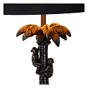 Lucide Tischleuchte EXTRAVAGANZA COCONUT, � 30,5 cm, 1xE27, schwarz